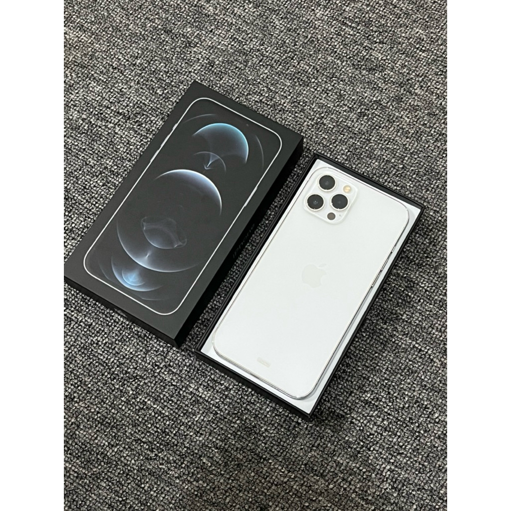 Iphone 12 pro max 128gb ibox silver murah
