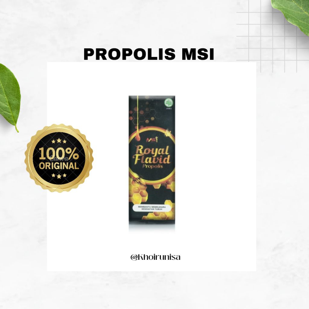 PROPOLIS MSI 100% ORIGINAL