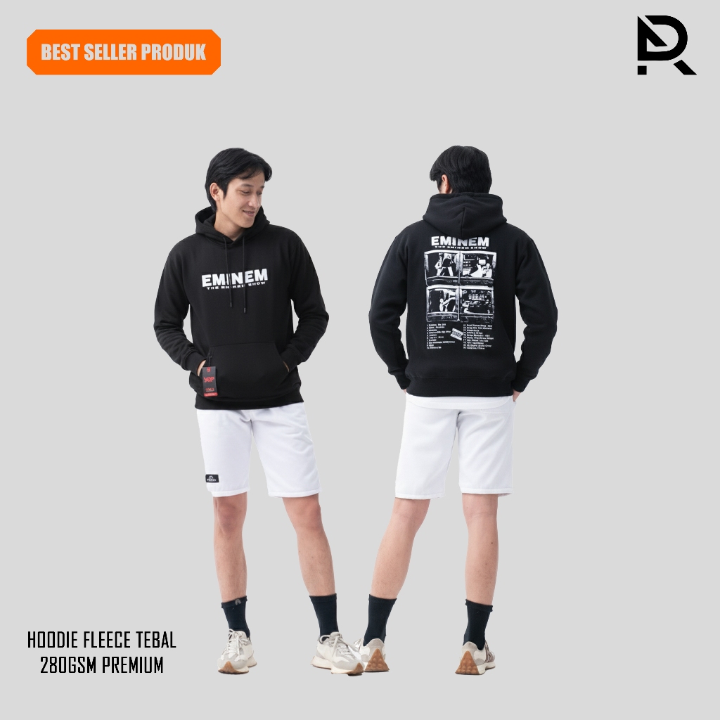 hoodie eminem/switer musik/oblong topi/jacket trending/unisex