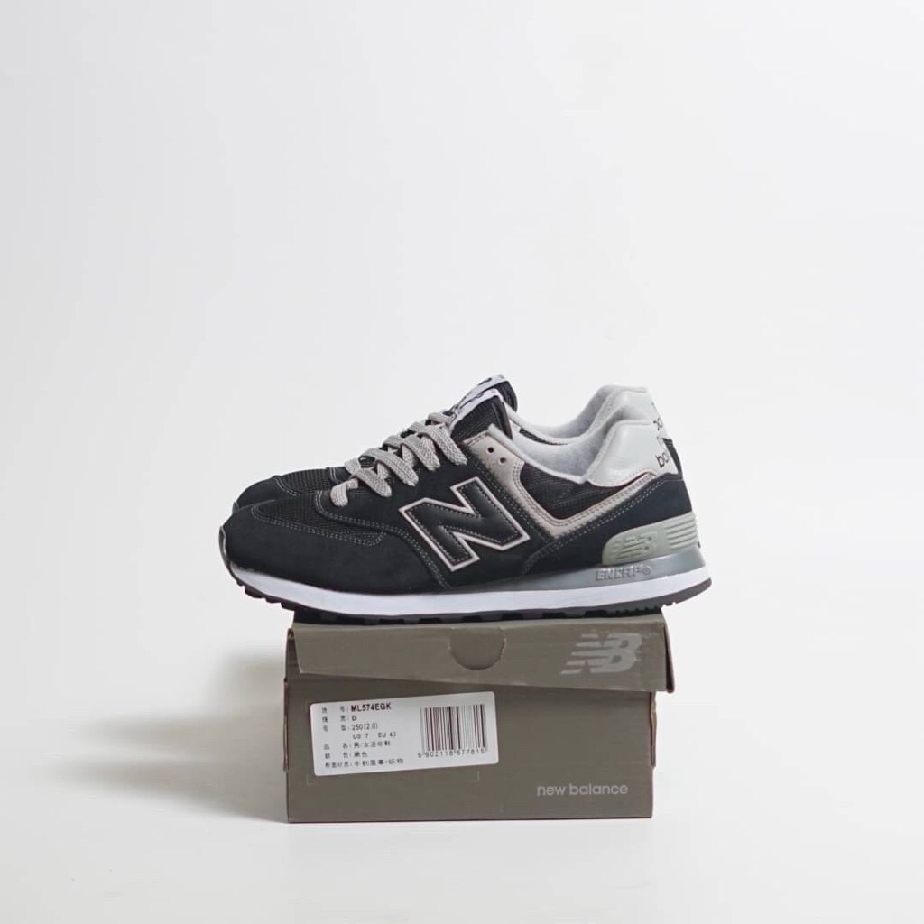 TATI new balance 574 black grey