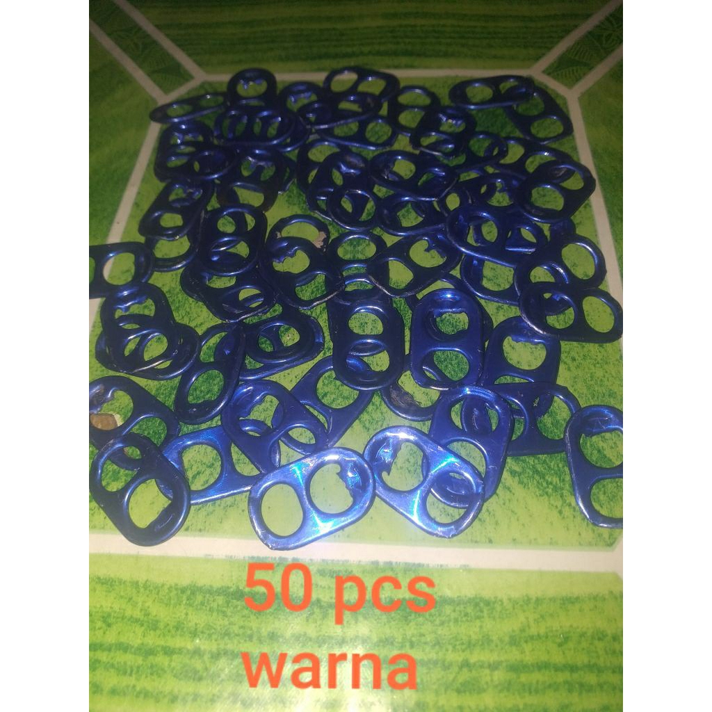 50 pcs cincin bekas minuman kaleng