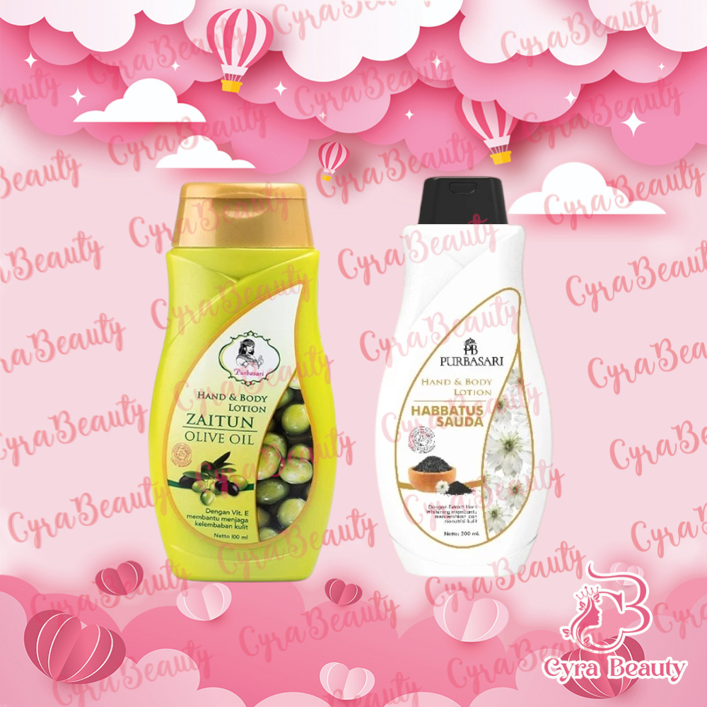 Purbasari Hand & Body Lotion Habbatussauda | Purbasari Hand & Body Lotion Zaitun