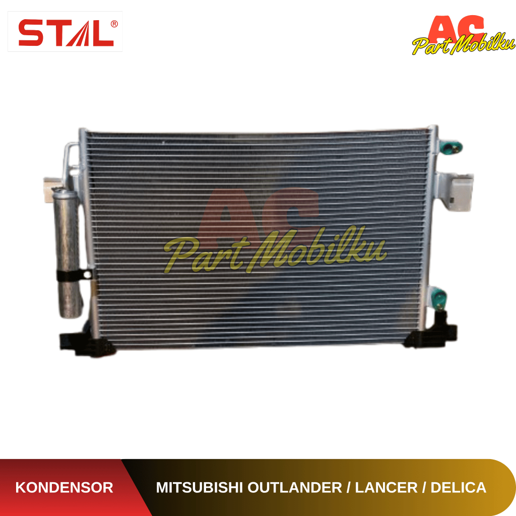Kondensor AC Mobil Mitsubishi Outlander / Lancer Ex / Delica Condensor