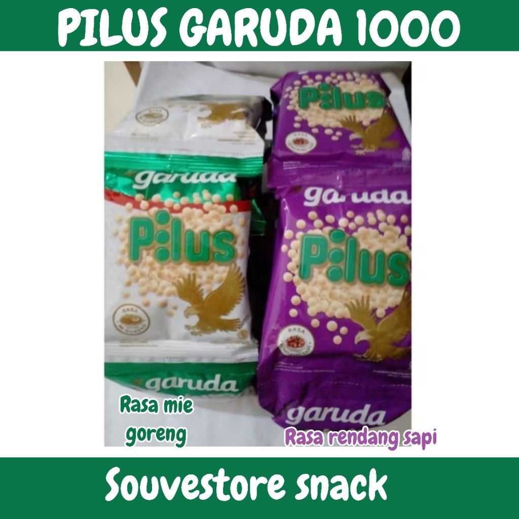PILUS garuda 1000 rasa mie goreng pilus garuda rendang sapi Per Renceng