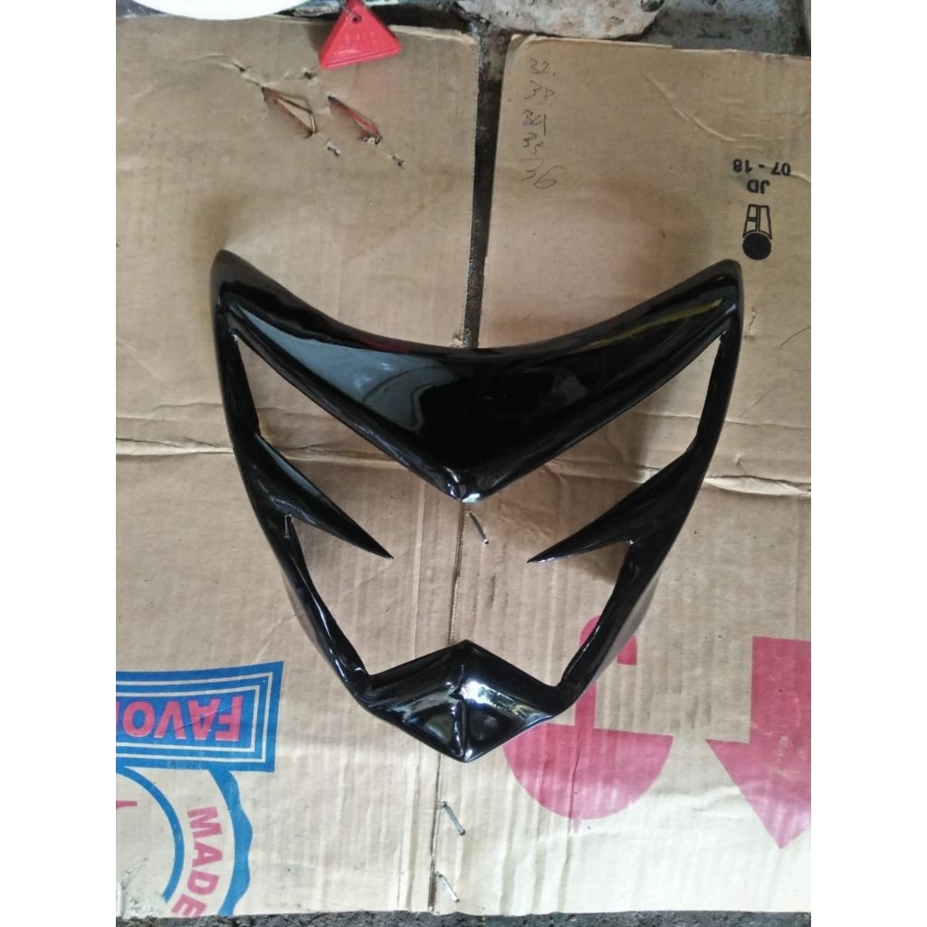cover headlamp variasi lampu depan mx new 135 NJMX