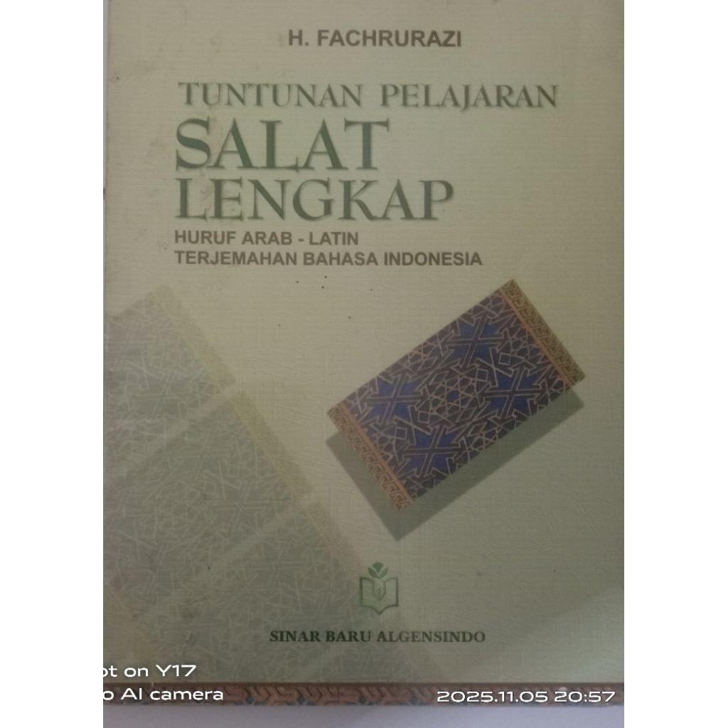 BUKU TUNTUNAN PELAJARAN SALAT LENGKAP BEKAS ORIGINAL