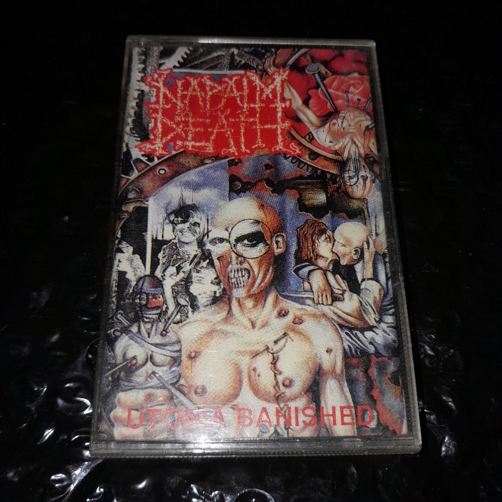 kaset pita napalm death utopia banished