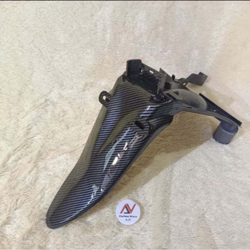 Req Paketan Body Kasar Mio Smile Full Karbon Celup - Carbon WTP