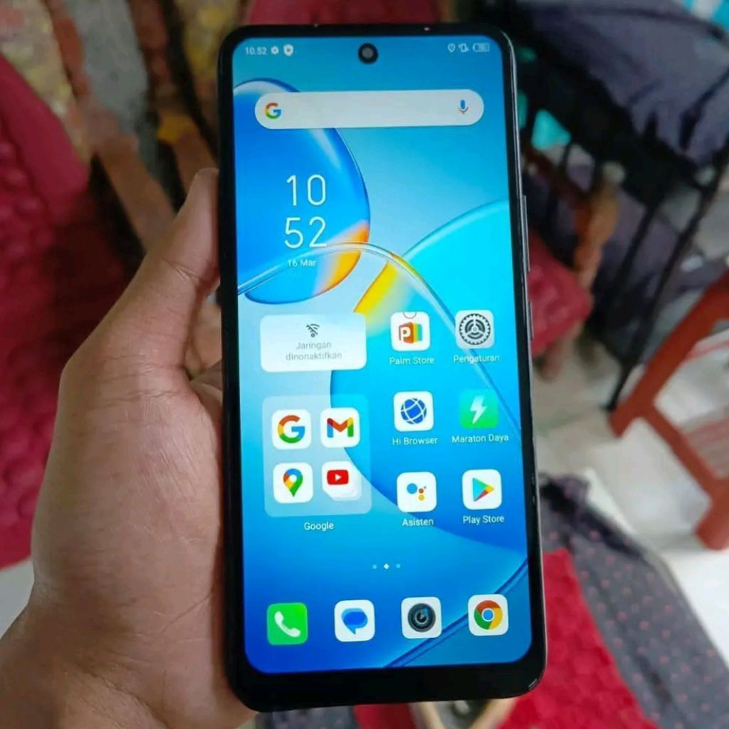 LCD Touchscreen Ori Copotan Infinix Hot 12 / Infinix Hot 12 Play Nfc