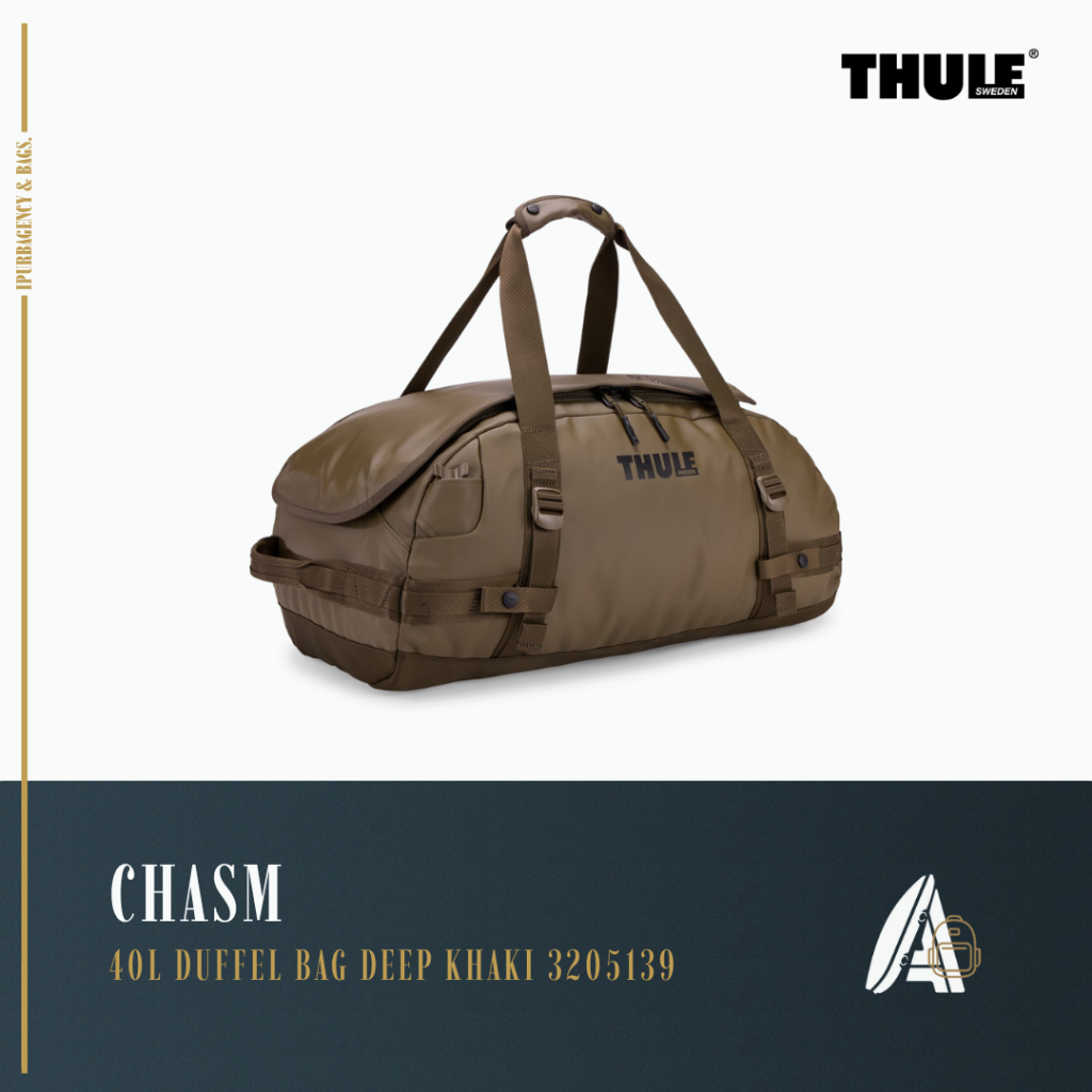 Thule Chasm (40L) Duffel Bag - Deep Khaki 3205139
