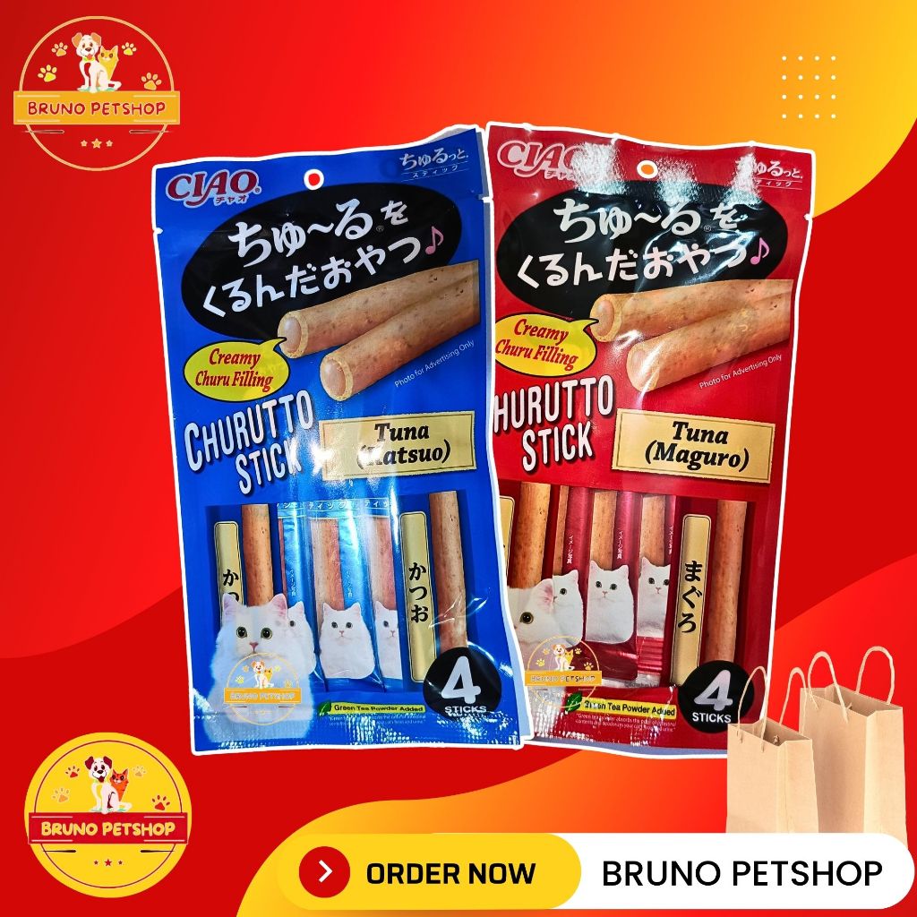 Ciao Churutto Stick Snack Camilan Kucing