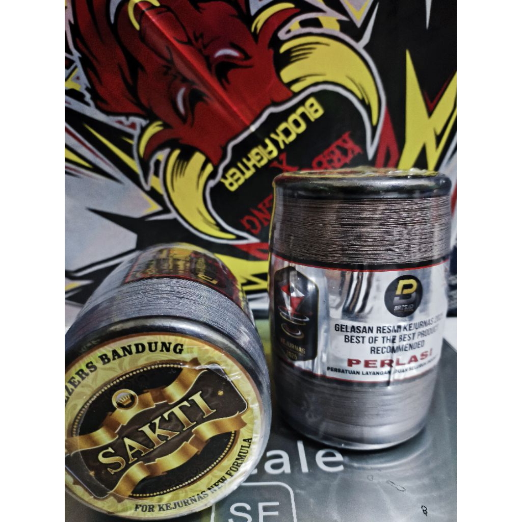 Gelasan SAKTI special kejurnas (PERLASI), 6000 yard matot size 0.22 bahan abu monster