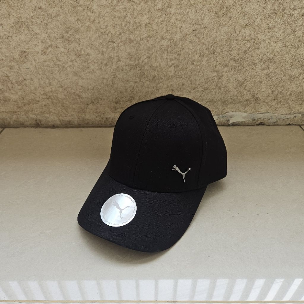 Topi Metal Cat Black Unisex / topi branded Pria Wanita / Topi Hitam Pria