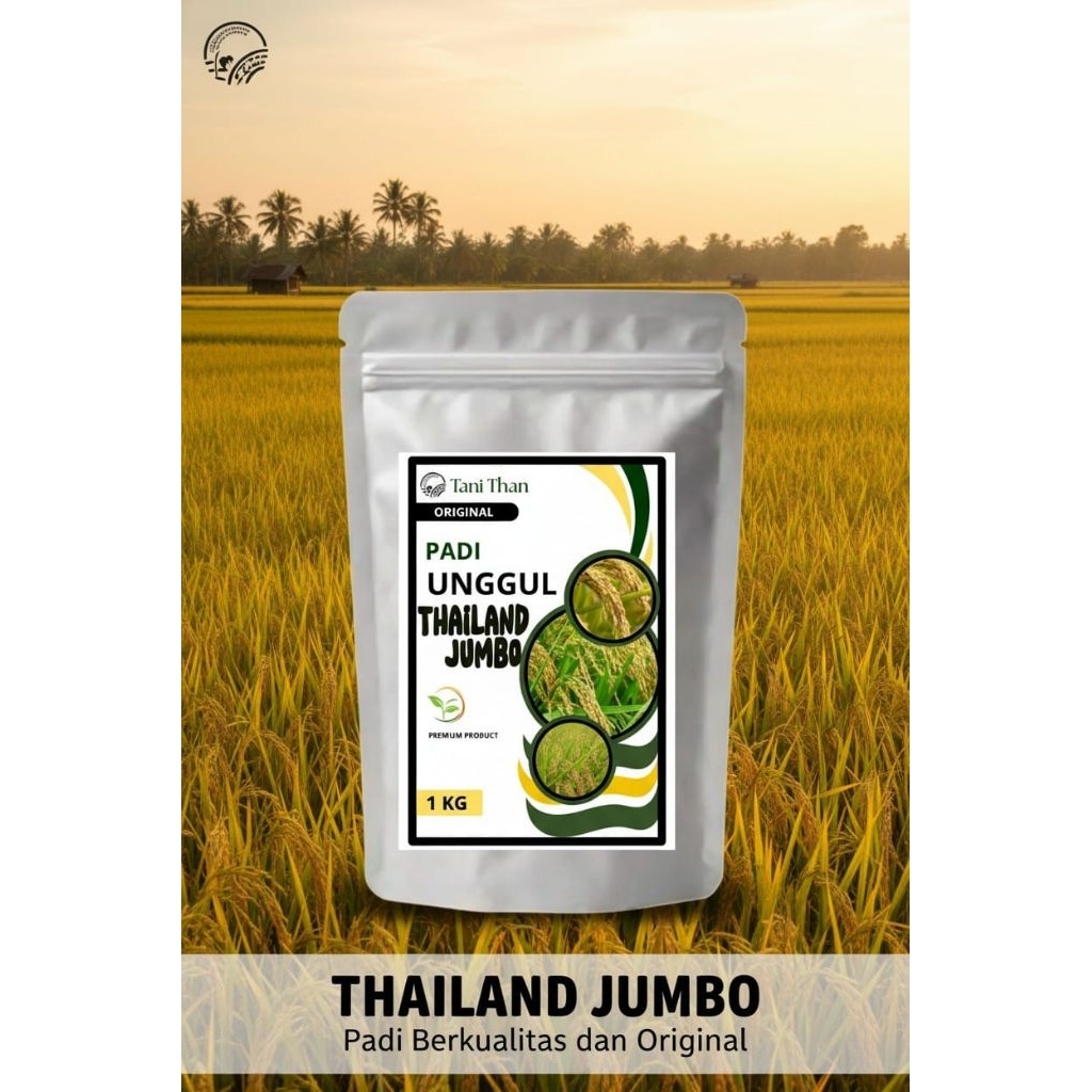 Benih Padi Unggul Thailand Jumbo 1kg