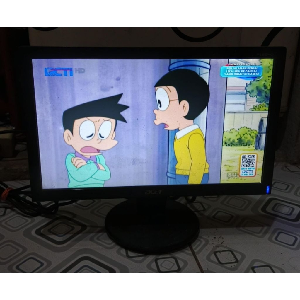 monitor komputer 16 inch normal siap pakai (bekas)