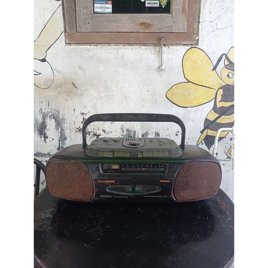 Radio Tape Polytron GRAND BAZZOKE,Radio Tape Compo Polytron,Radio Tape Polytron Murah