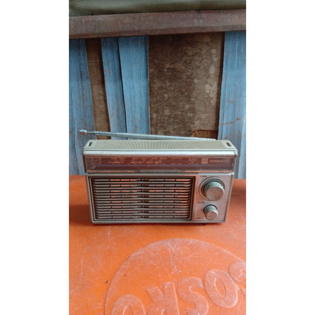 radio cawang 85  jadul antik kuno lawas vintage display anggap mati