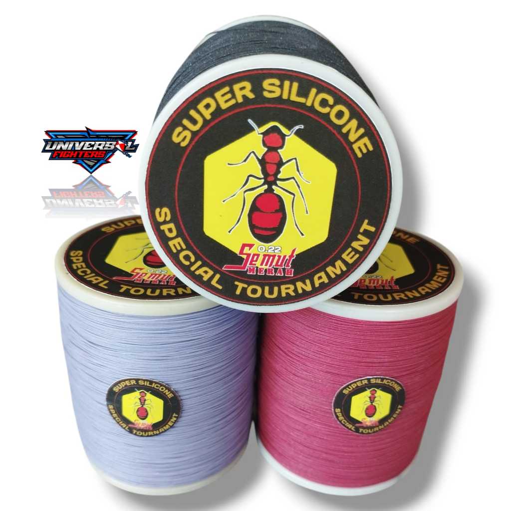 Benang Senar Gelasan Layangan SEMUT MERAH 2000yard 0.22