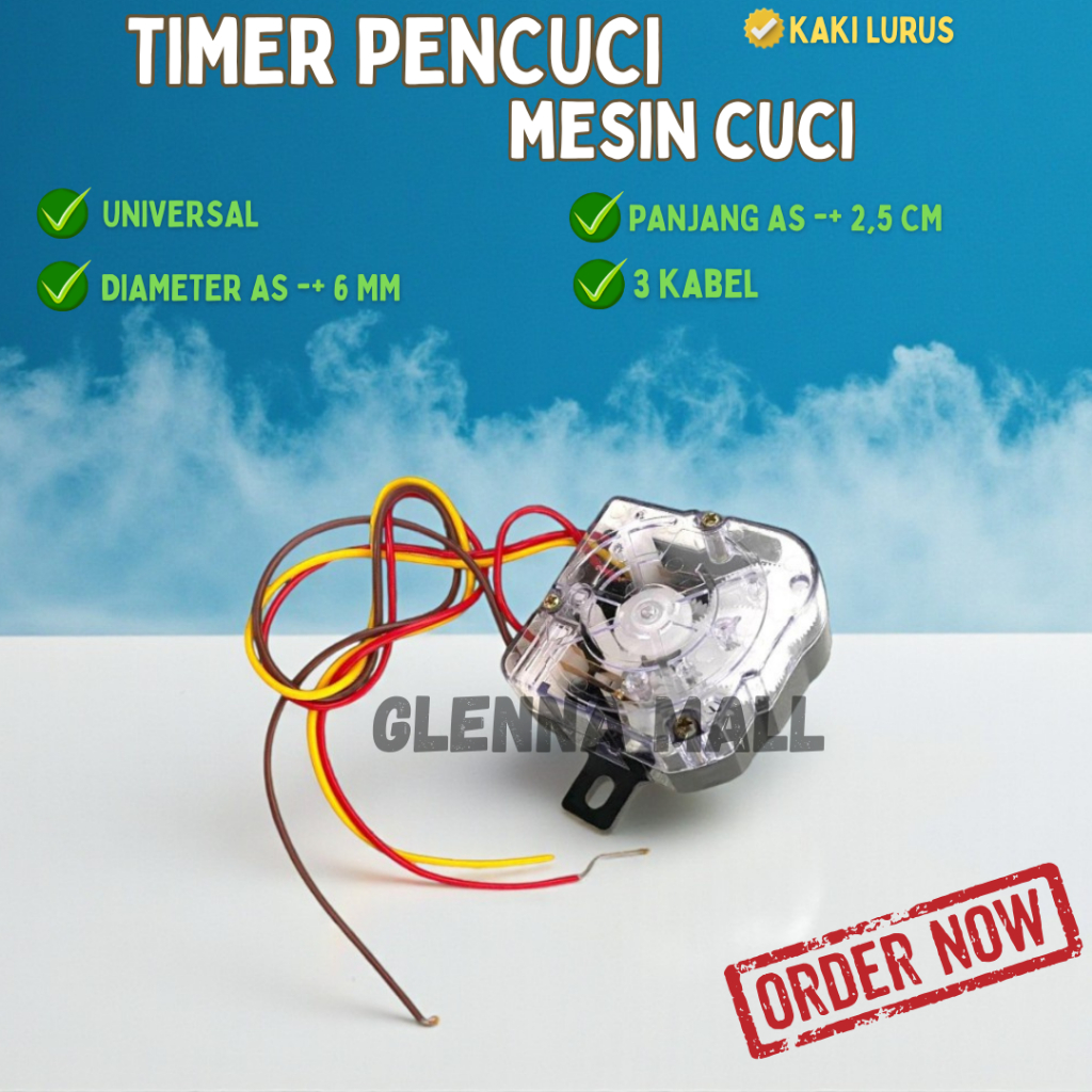 Timer Mesin Cuci Universal 3 Kabel timer mesin cuci kabel 3/ timer universal mesin cuci 2 tabung