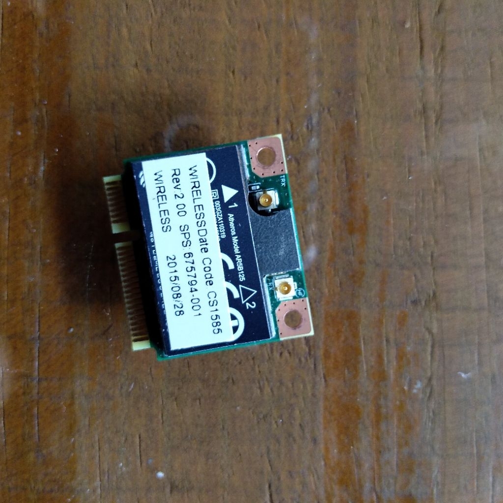 wifi card laptop hp 725