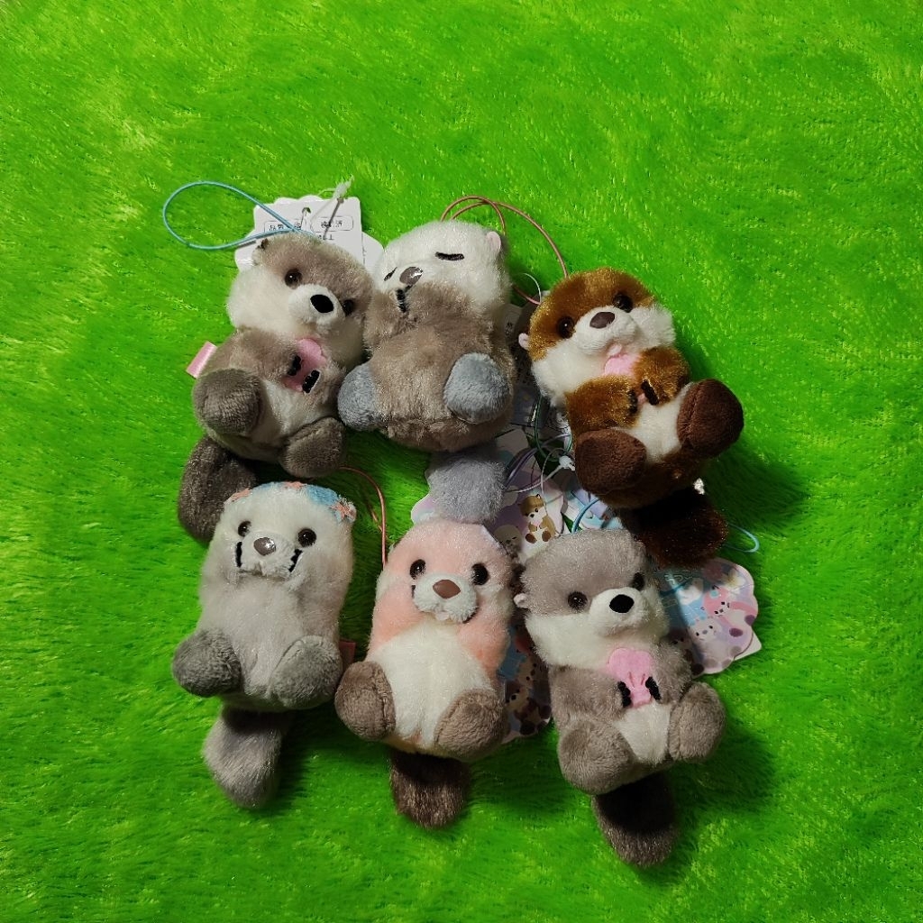 Otter Amuse Keychain/Gantungan Kunci Otter/Yell Keychain/Amuse