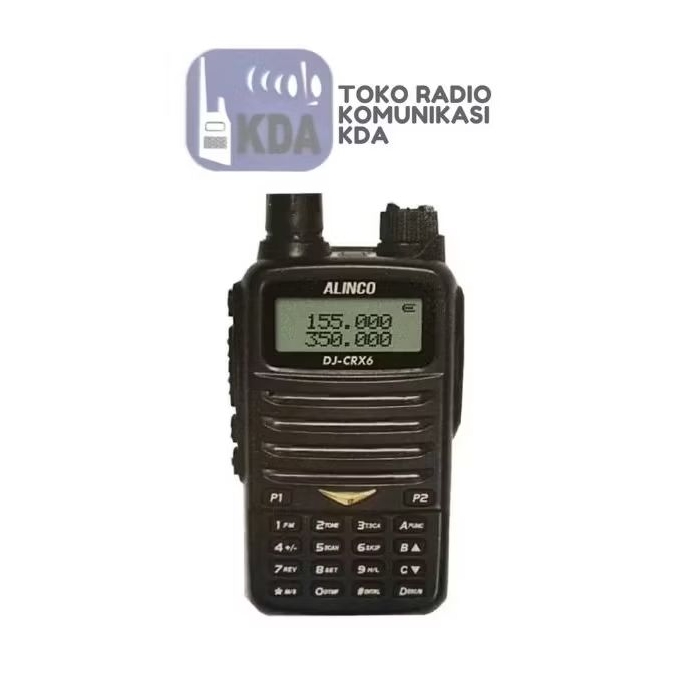 HT ALINCO DJ-CRX6 DUAL BAND RADIO - HT ALINCO MURAH HT ALINCO DUAL BAND VHF DAN UHF 350 HT ALINCO CR