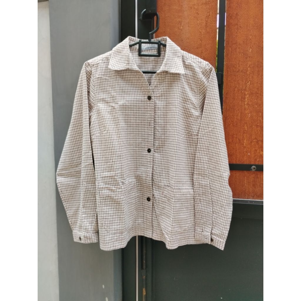 (Preloved) EXPAND Denim Kemeja Wanita Ukuran S