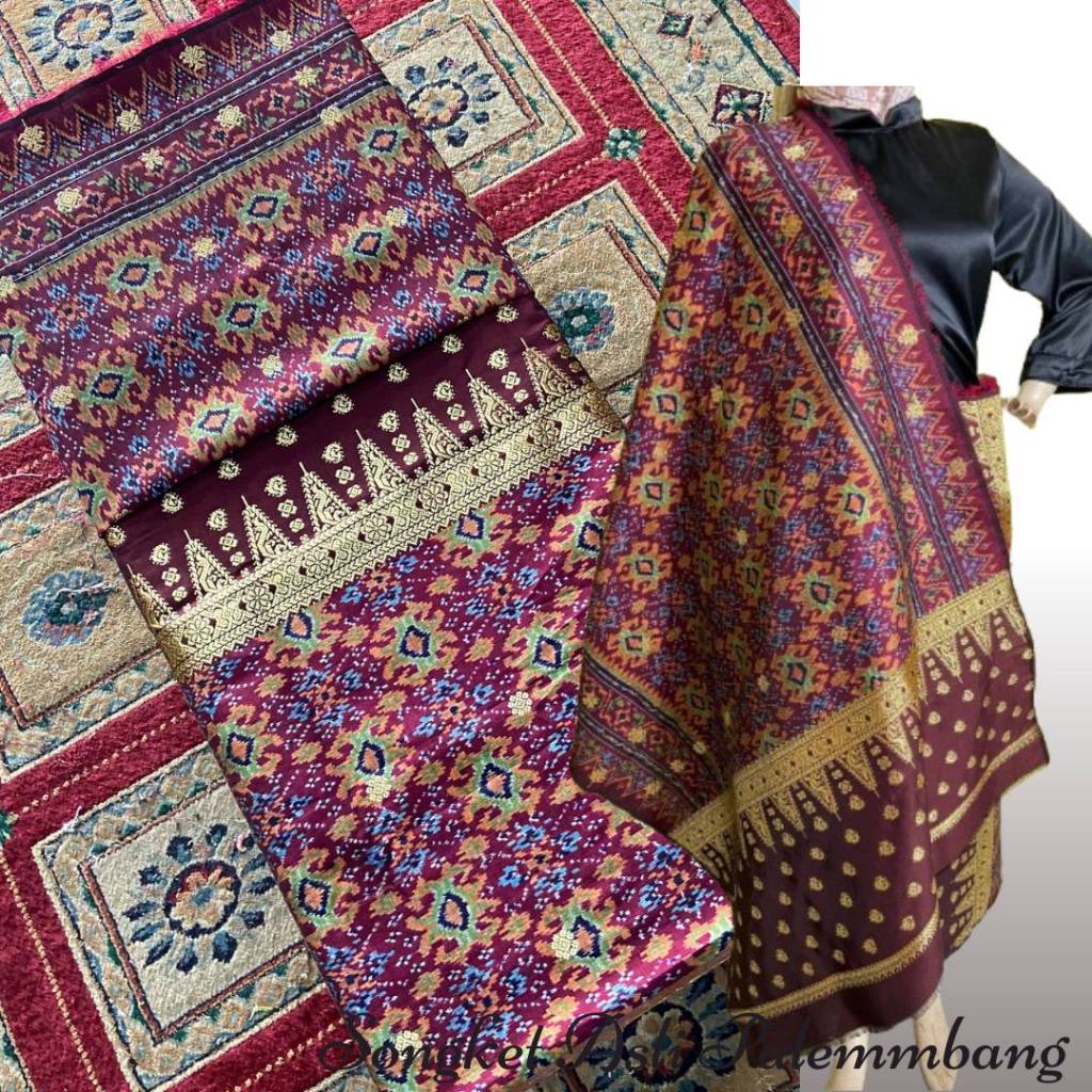 Songket Pash - Kain Songket Tenun Asli Khas Palembang Limar - 020