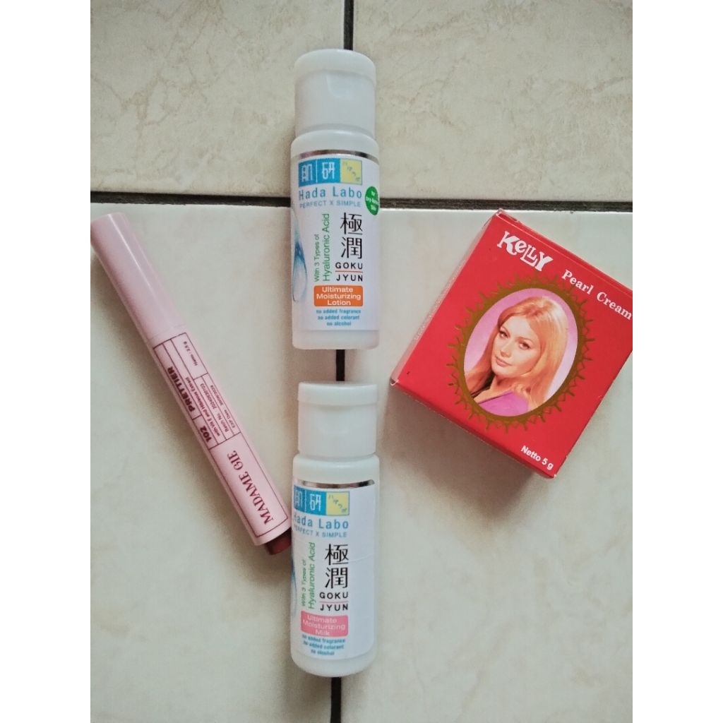 Skincare Hadalabo, Madam gie, Kelly