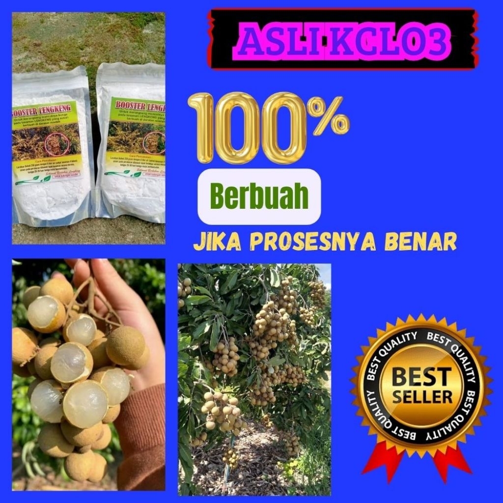Booster Kelengkeng Murni 1 Kg, Booster Kelengkeng Kcl