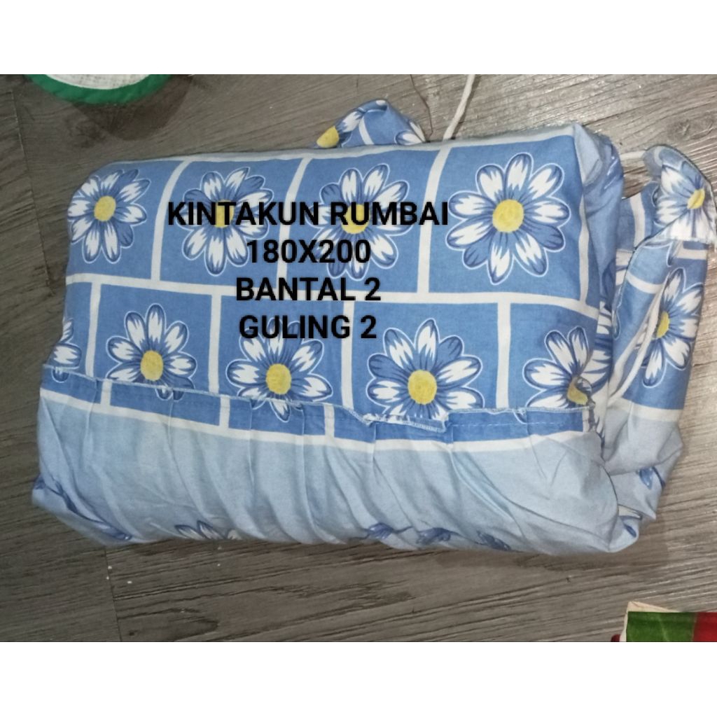 sprei rumbai (preloved) sz 180x200