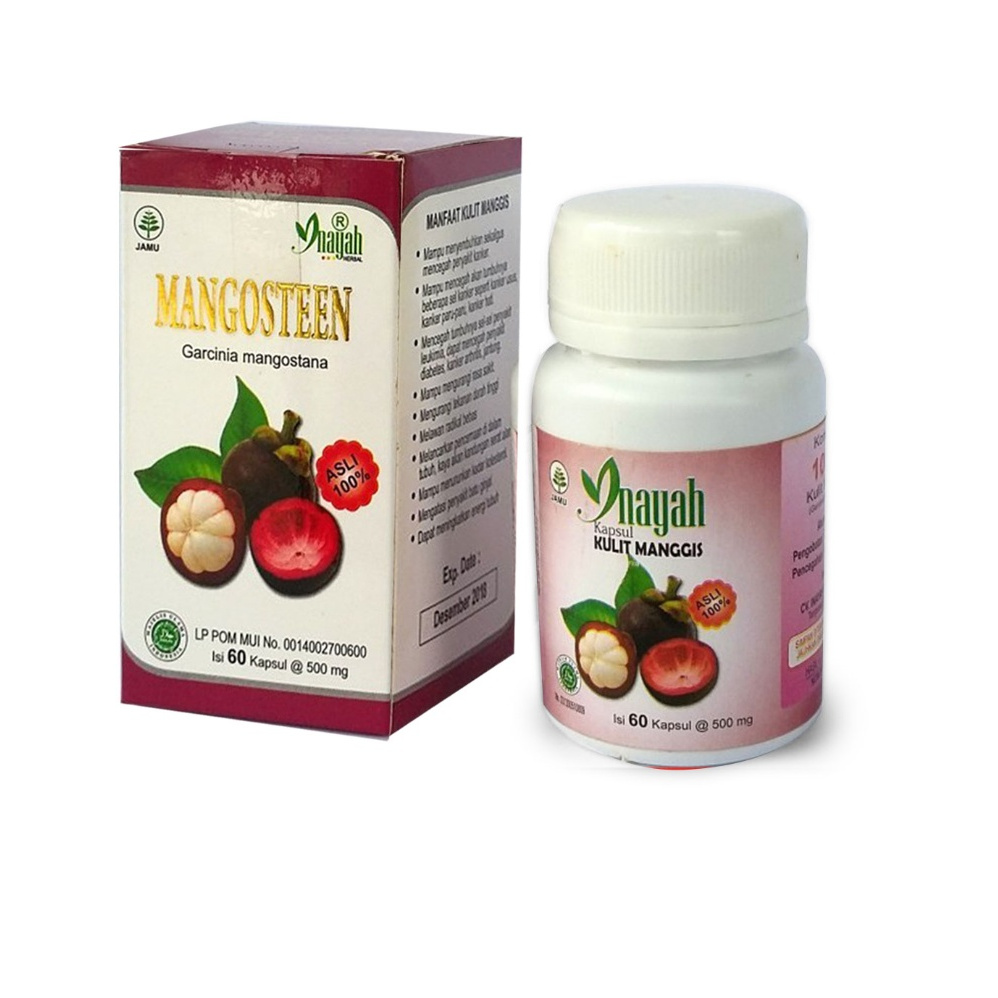 INAYAH - Kapsul Mangosteen Inayah Isi 60