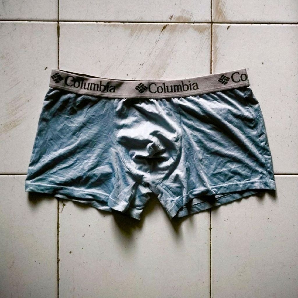 Celana Boxer Columbia Baby Blue Original Official Celana Pendek