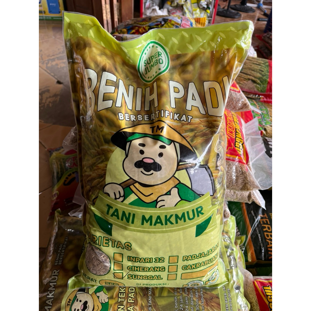 BENIH PADI SUPER JUMBO SUNGGAL 5kg TANI MAKMUR