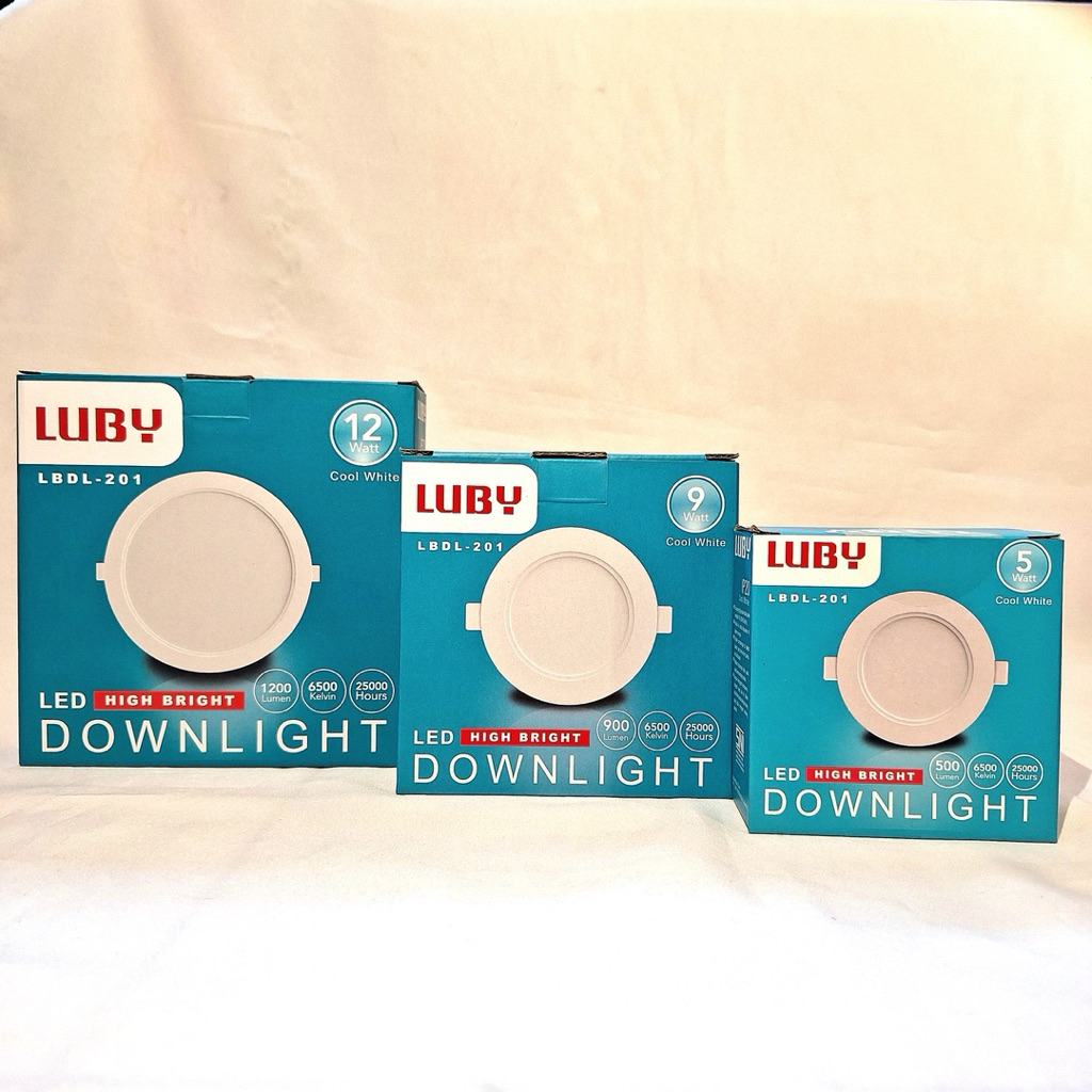 DOWNLIGHT LUBY LBDL-201 INBOW BULAT Led High Bright Downlight