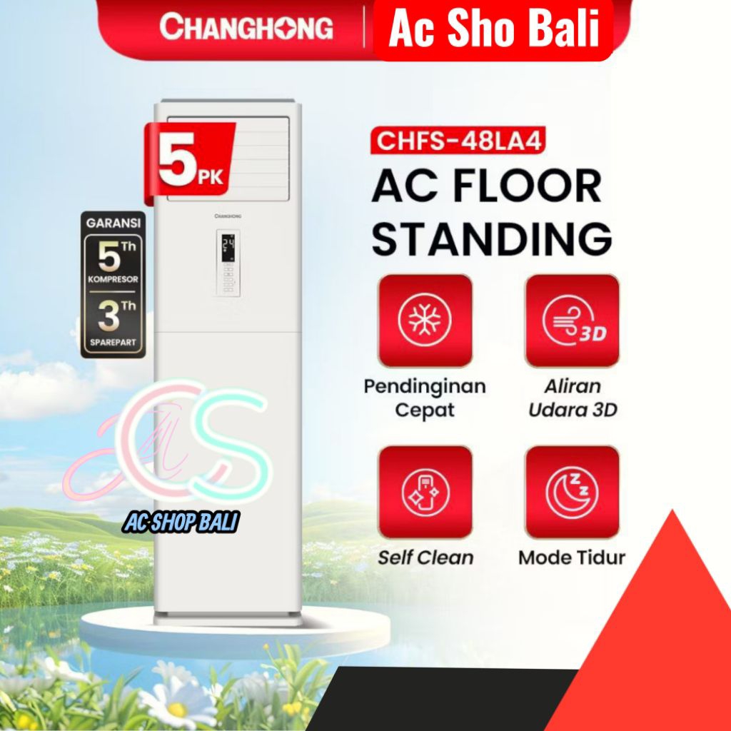Ac Floor Standing Changhong 5 Pk CHFC-48LA