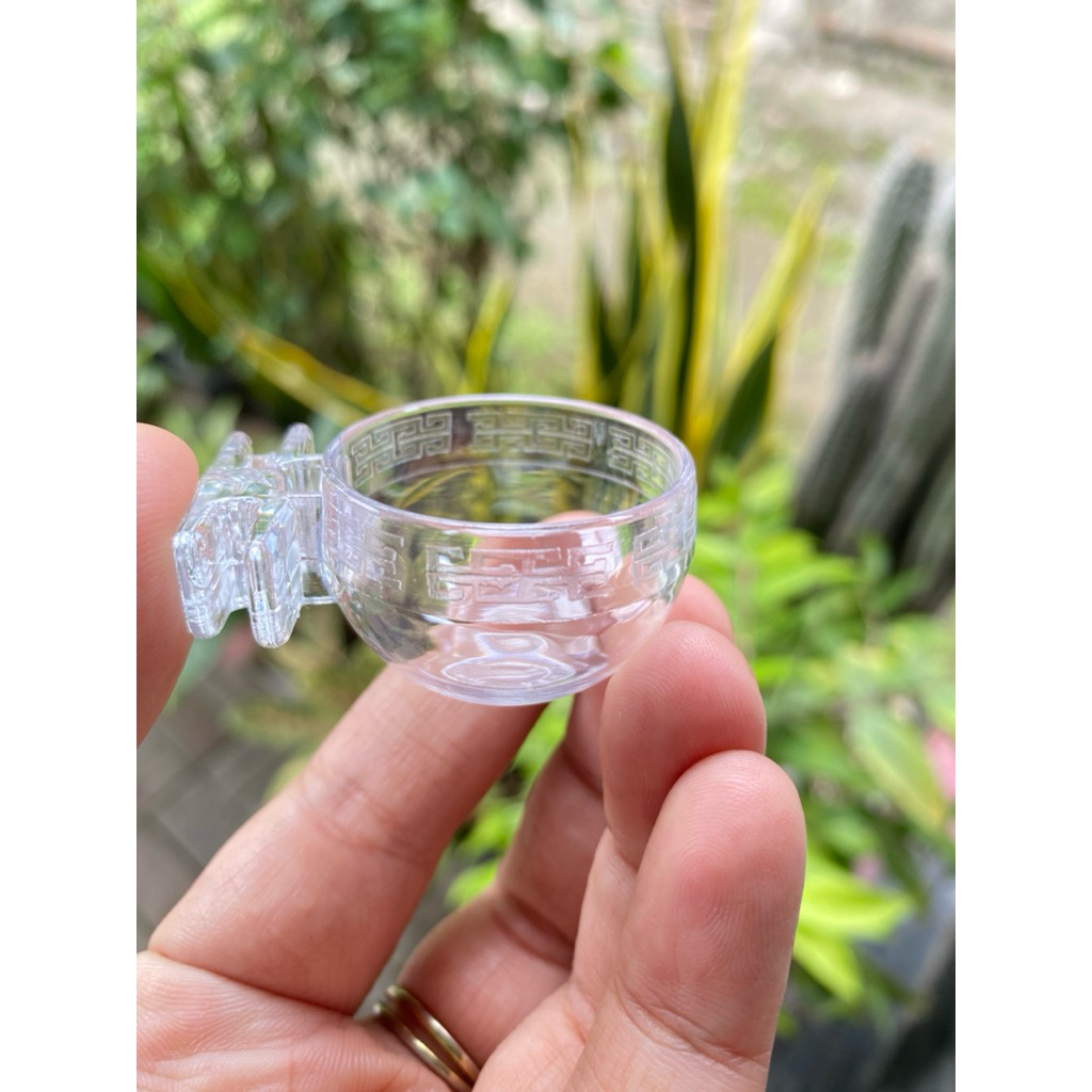 CEPUK BULAT NO 5 UNTUK BURUNG KECIL | CEPUK PAKAN BURUNG SOGON KONIN KOLIBRI | CEPUK NEKTAR