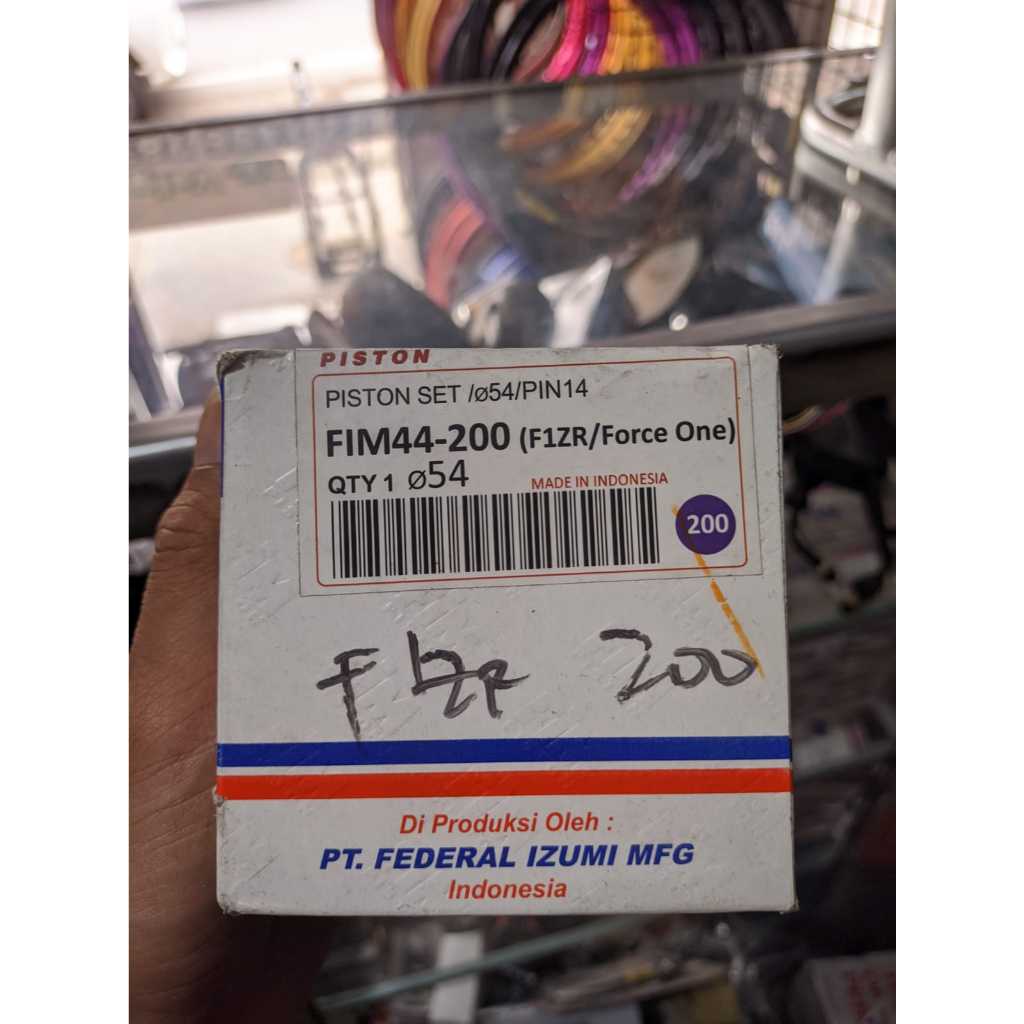 PISTON FIM FIZ R FIZR F1ZR F1Z R FORCE1 FORCE 1 OS OVERSIZE 200 2.0 ORIGINAL