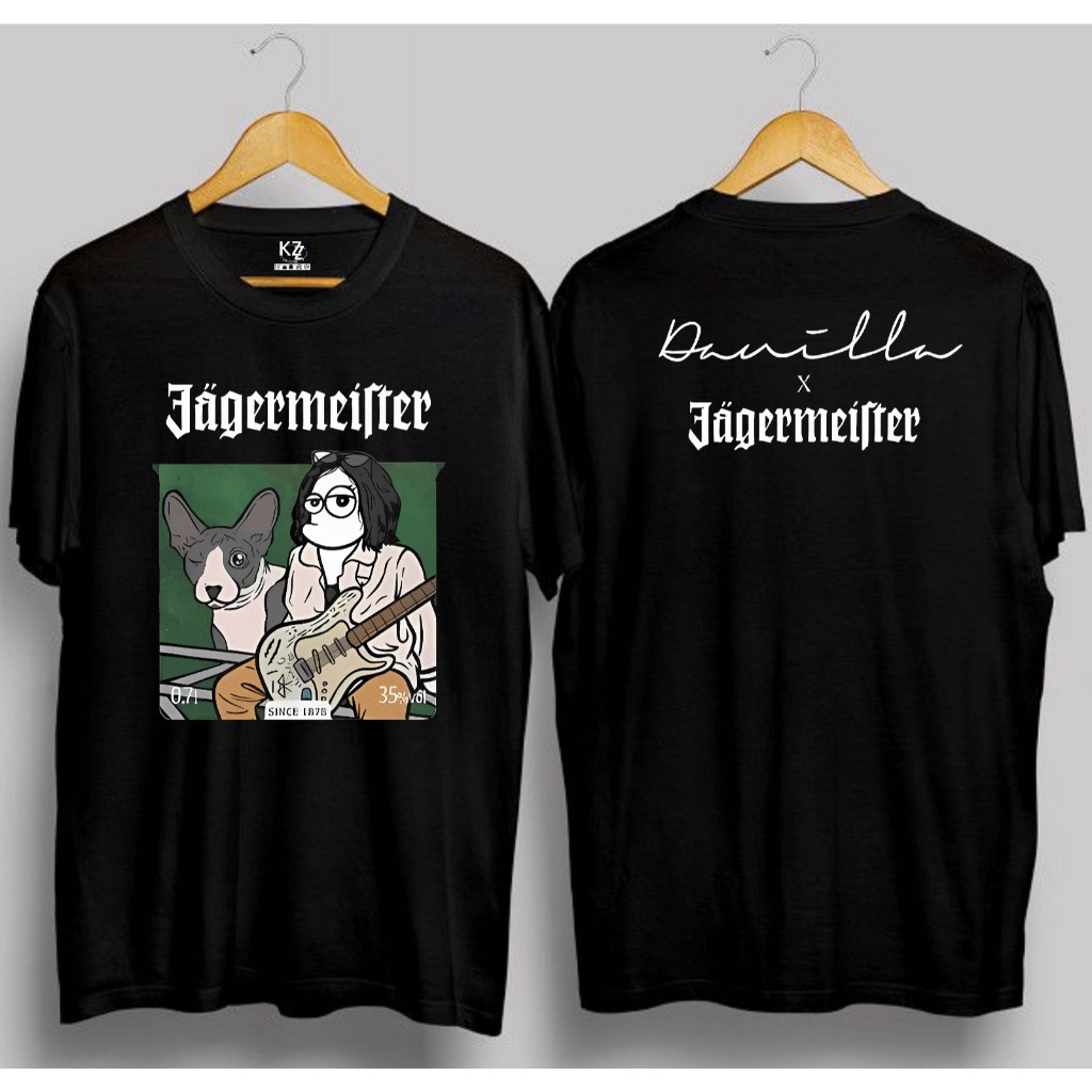 Kaos Band Danilla x Jagermeister / T-SHIRT MUSIK