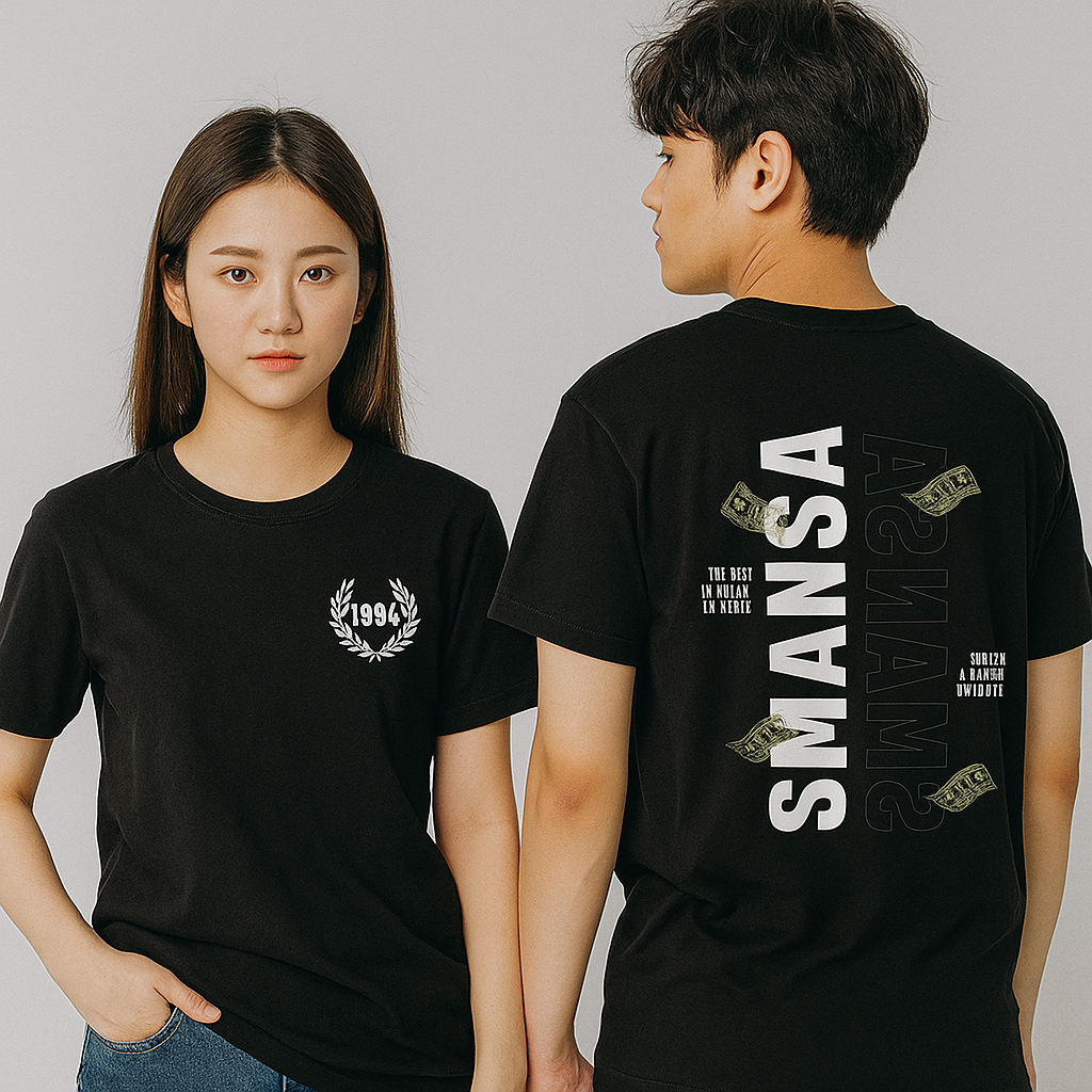 Kaos Kelas Custom – Desain Suka-Suka Bisa Tambah Nama / Angkatan-Mastersablon
