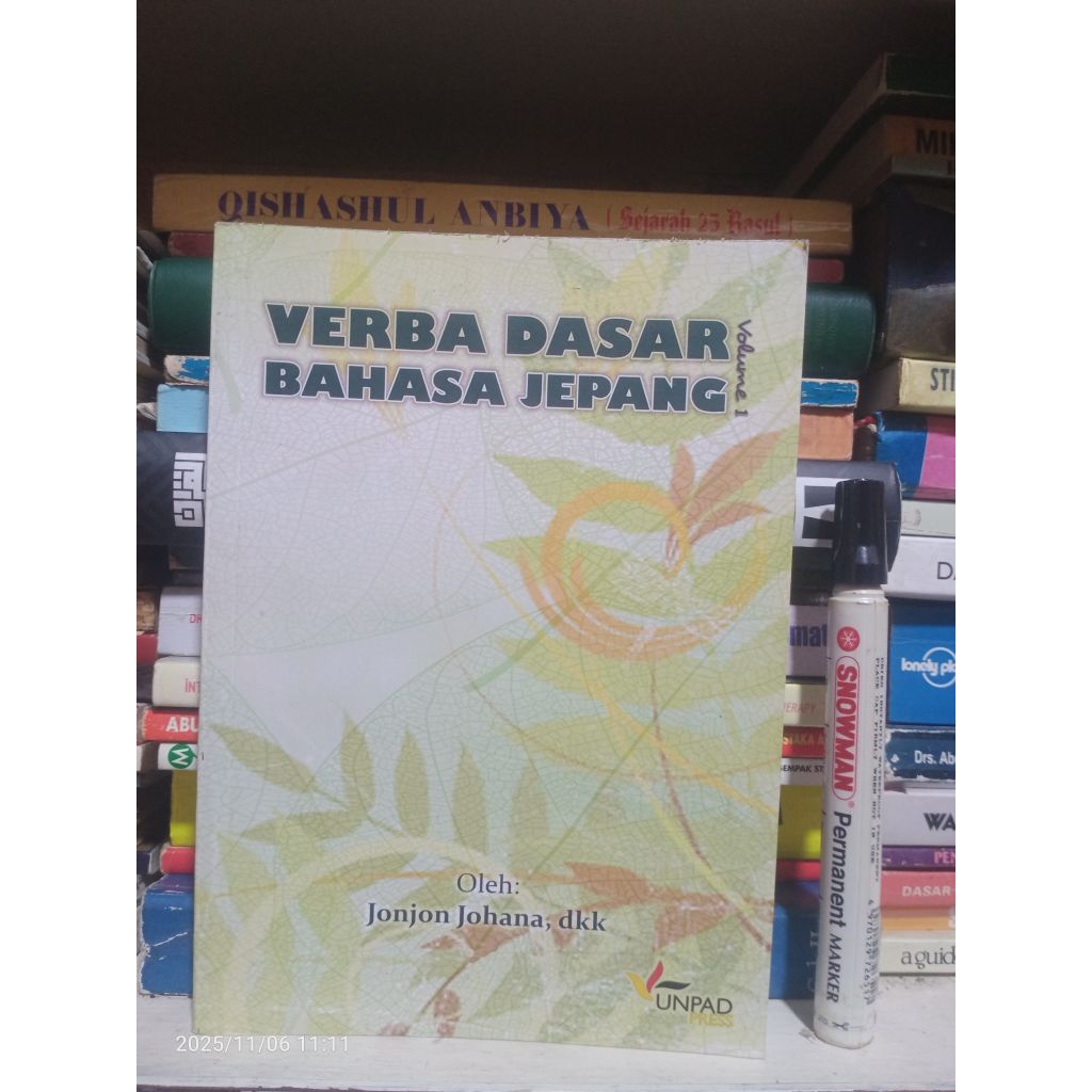 Buku Pendidikan: Verba Dasar Bahasa Jepang