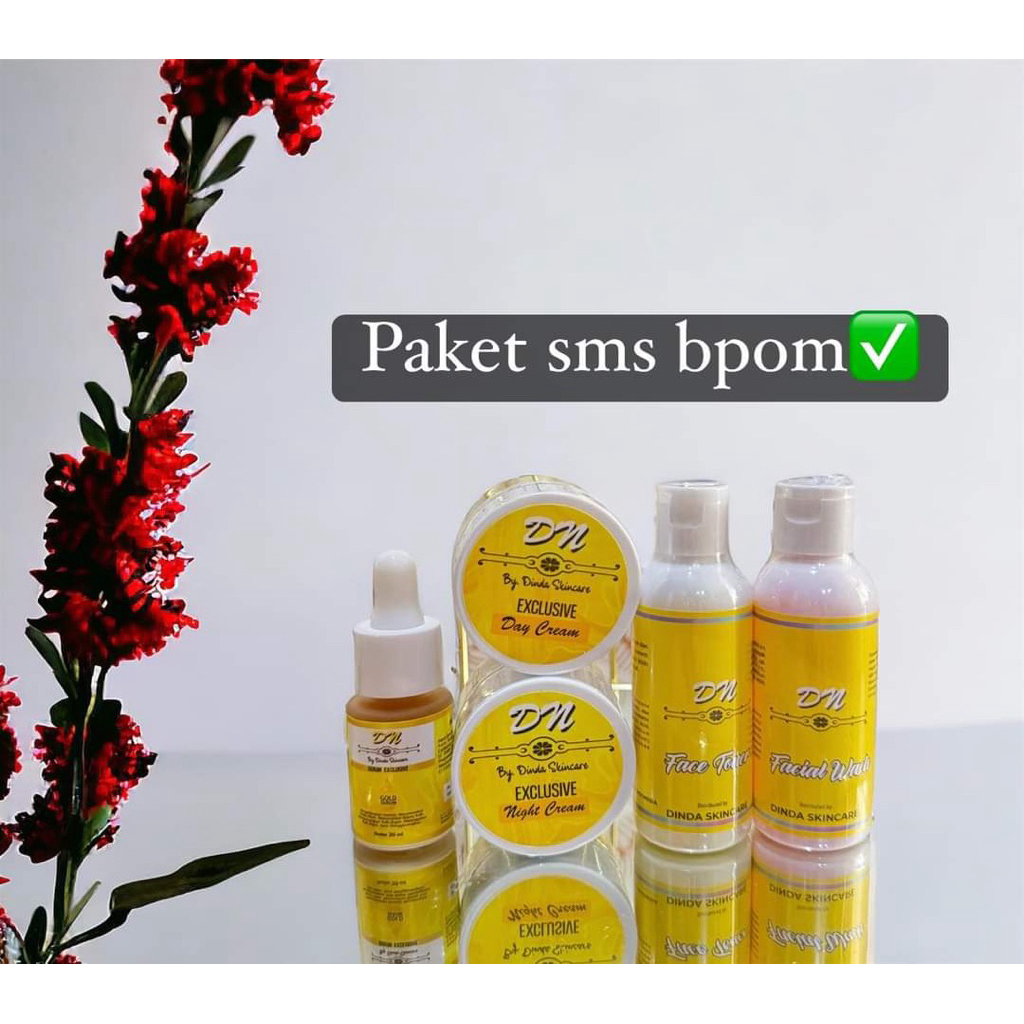 DINDA SKINCARE PAKET EXCLUSIVE ||DINDA PAKET SMS