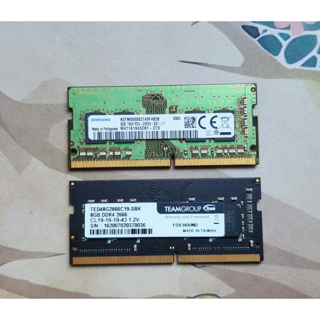 SODIMM RAM 8GB DDR4 2666Mhz Laptop