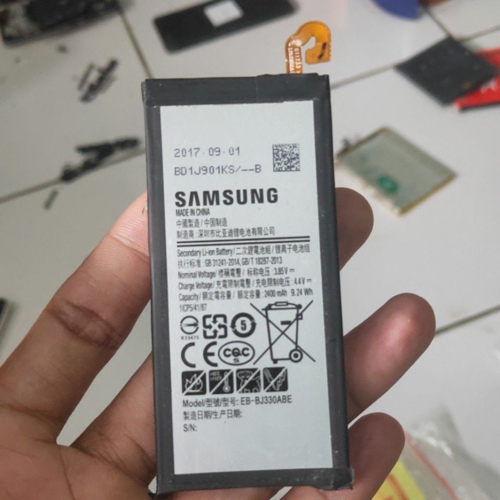 BATRAI BATRE SAMSUNG J5 PRO ORI COPOTAN NORMAL