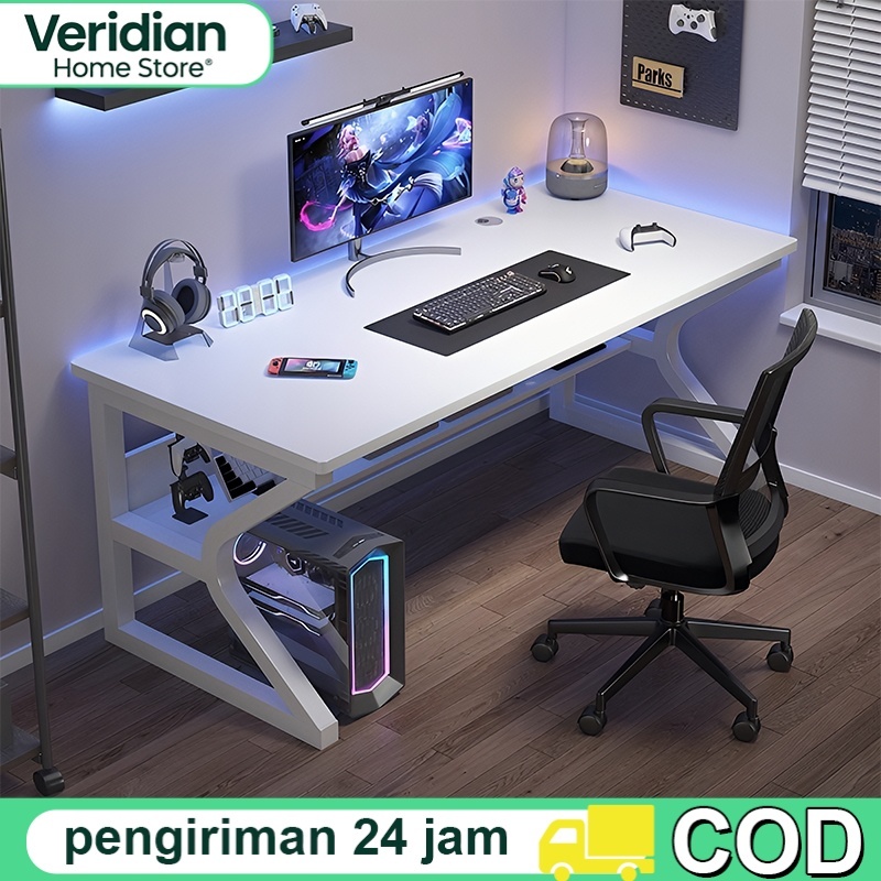 Meja Gaming Minimalis Modern untuk Kantor dan BelajarMeja Komputer 120cm Meja Laptop Meja Belajar