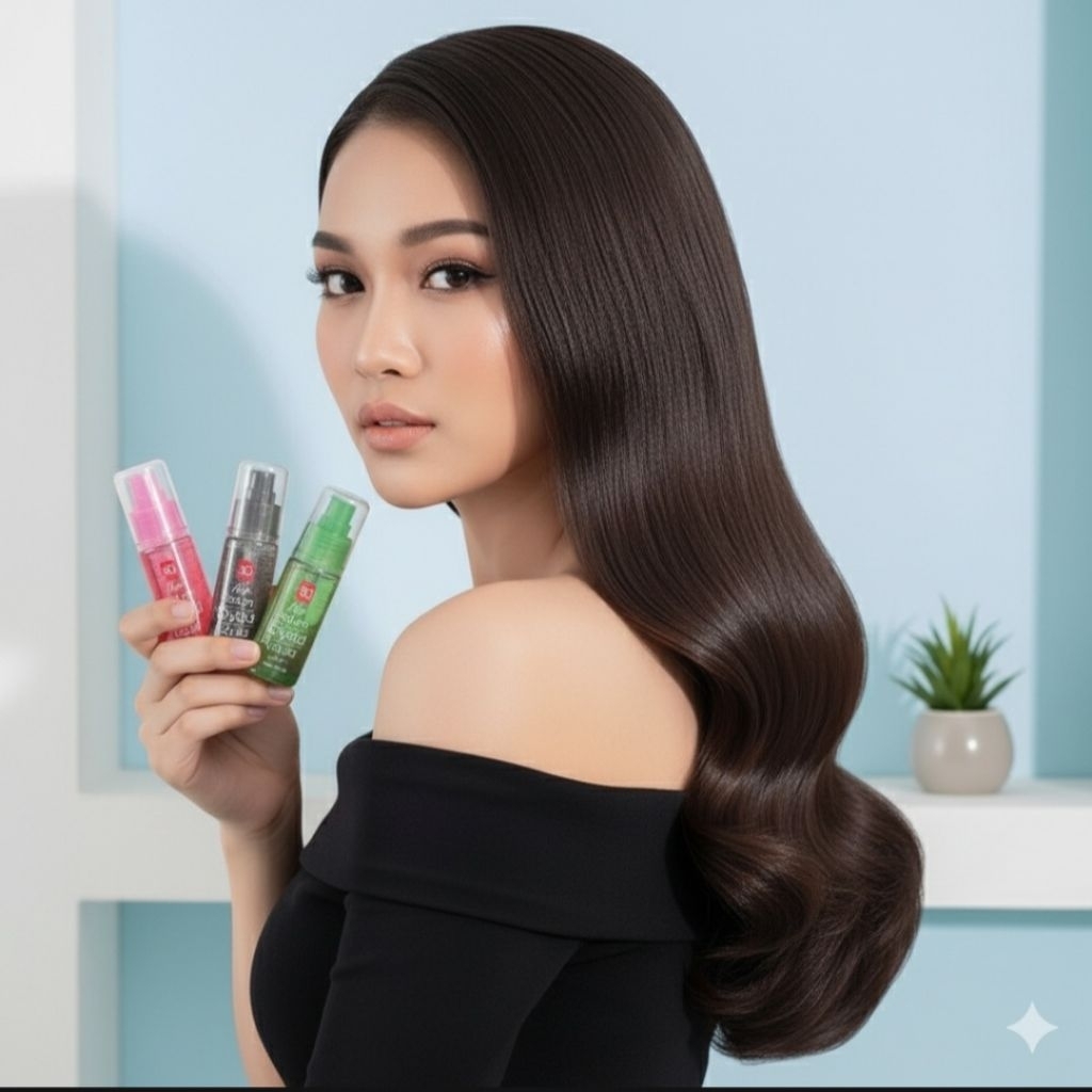 Hair Serum 3G Crystal Liquid – Vitamin Rambut 3G - ORIGINAL