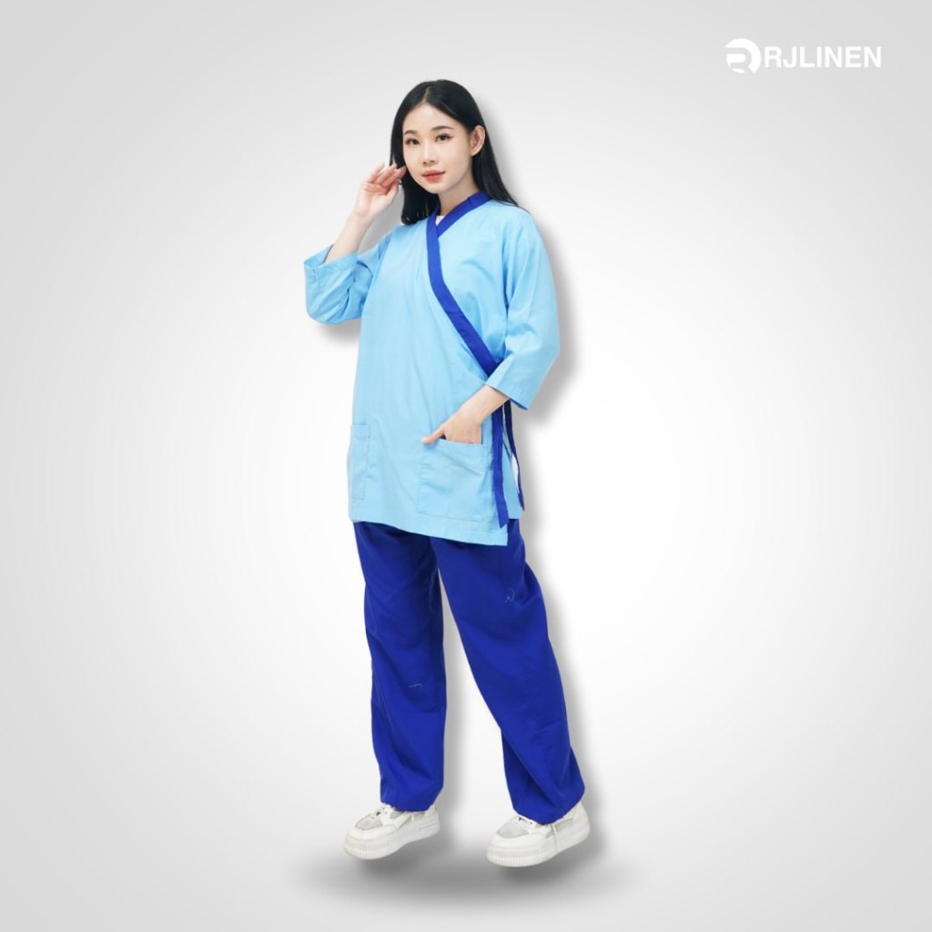 BAJU PASIEN KIMONO / SETELAN BAJU PASIEN