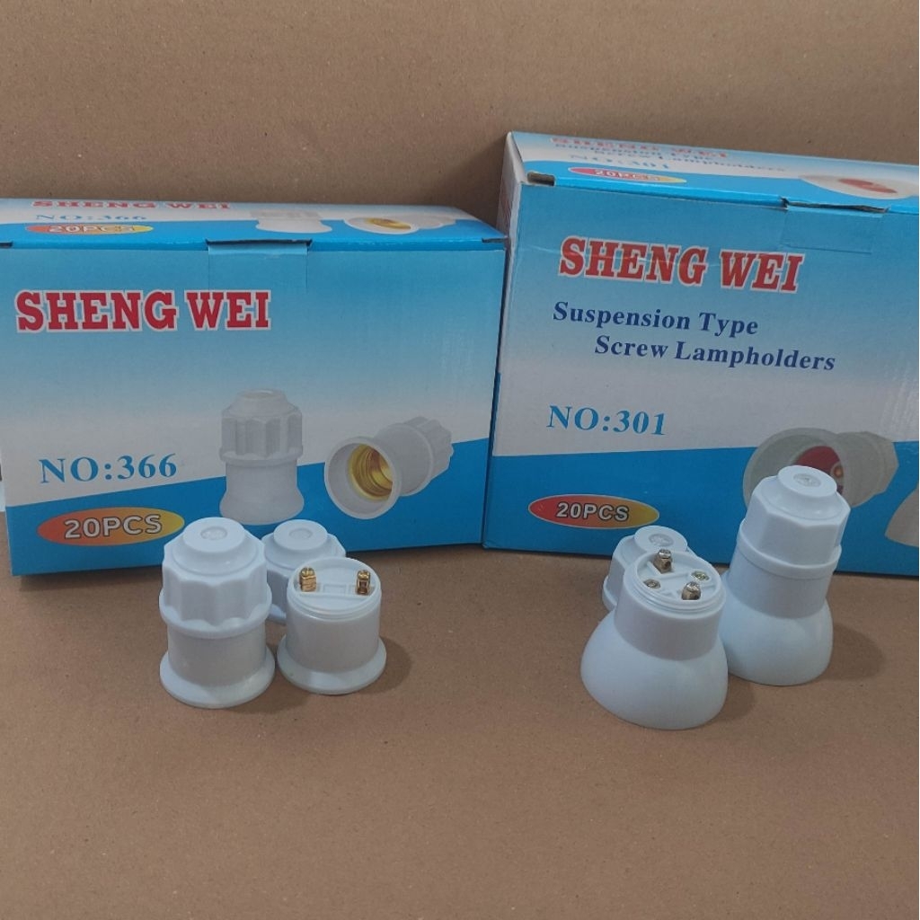 Fitting Gantung SHENGWEI E27 / Fitting Lampu Gantung E27
