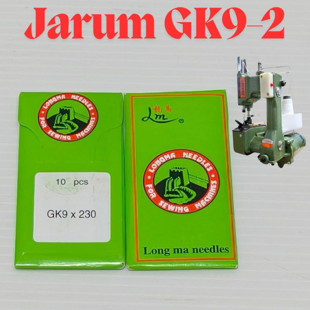 Jarum GK9-230 Mesin Jahit Karung GK9-2  LONGMA - 10 pcs