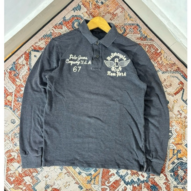 POLO LONGSLEEVE RALPH LAUREN GREY SECOND